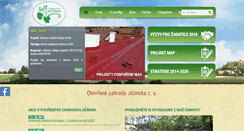 Desktop Screenshot of otevrenezahrady.cz